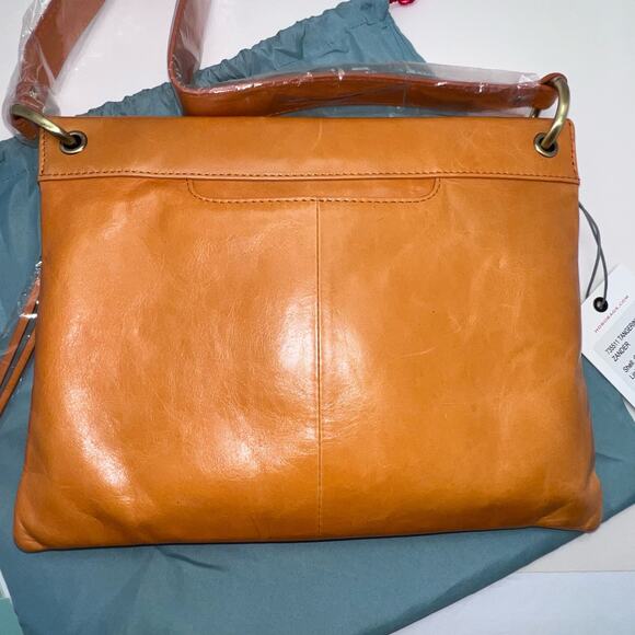 HOBO The Original Zander Tangerine, Leather Shoulder Bag NWT - Picture 9 of 12
